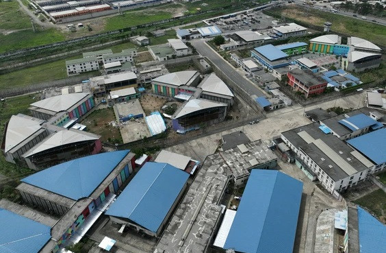 Nhà tù Regional 8 nơi José Adolfo Macías vượt ngục tháng trước. (Ảnh: Getty)