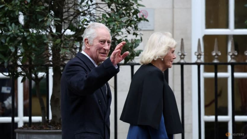 Vua Anh Charles III và Hoàng hậu Camilla. (Ảnh: Reuters)