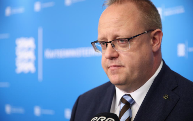 Ông Kaupo Rosin, lãnh đạo cơ quan tình báo Estonia. (Ảnh: news.err.ee) Ông Kaupo Rosin, lãnh đạo cơ quan tình báo Estonia. (Ảnh: news.err.ee)