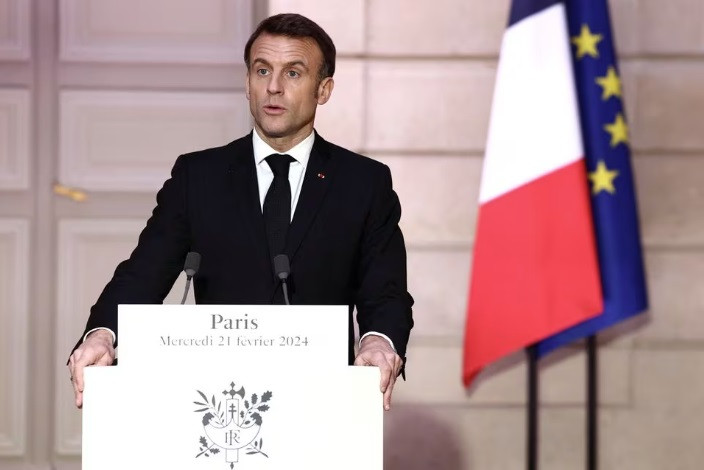 Tổng thống Pháp Emmanuel Macron. (Ảnh: Reuters)