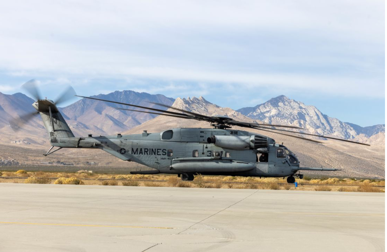 Một chiếc trực thăng CH-53E Super Stallion của quân đội Mỹ. (Ảnh: CNN) Một chiếc trực thăng CH-53E Super Stallion của quân đội Mỹ. (Ảnh: CNN)