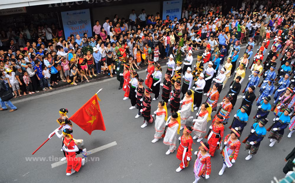 Toàn cảnh lễ diễu binh diễu hành ảnh 18