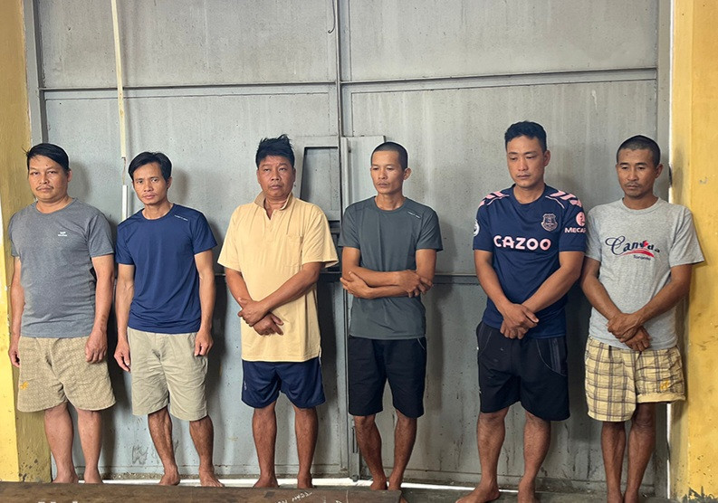 Các đối tượng bị khởi tố