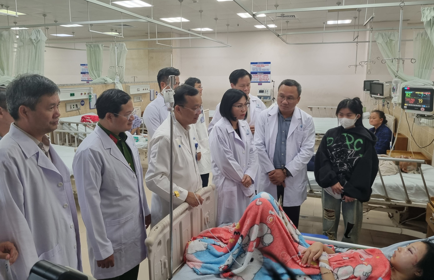 Bệnh nhân Bùi Thị Thu Huyền đang bình phục tốt Bệnh nhân Bùi Thị Thu Huyền đang bình phục tốt