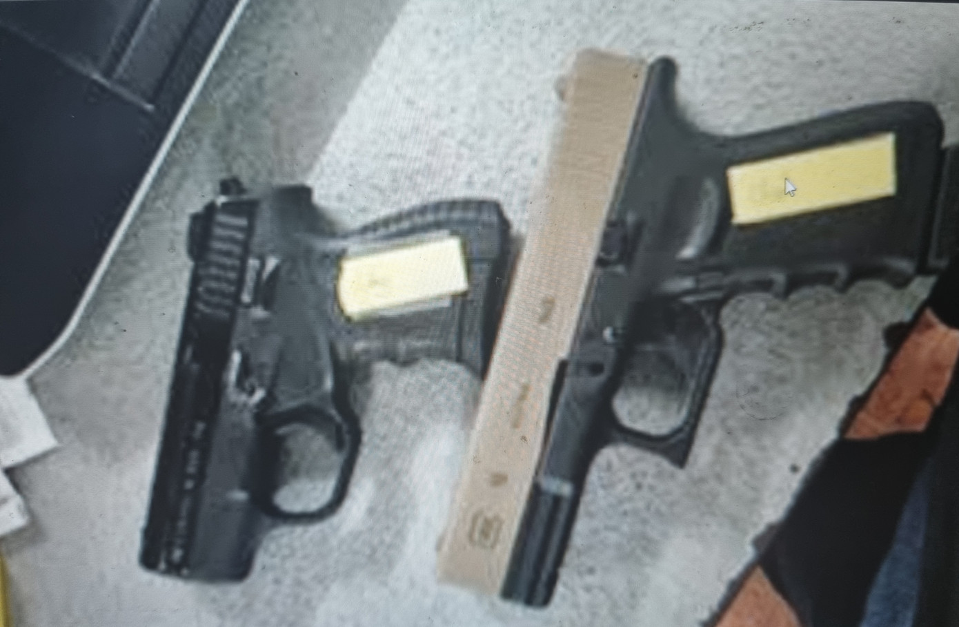 Súng các đối tượng sử dụng Súng các đối tượng sử dụng