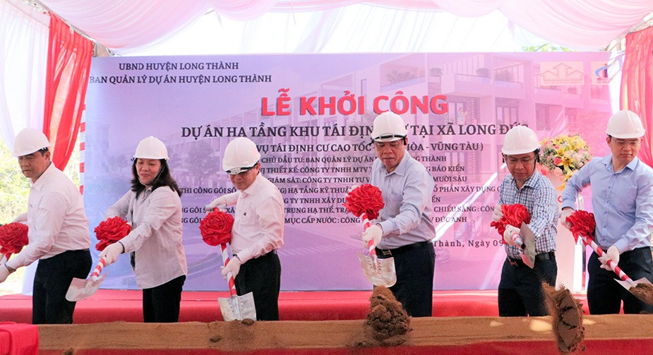 Khởi công xây dựng khu tái định cư đầu tiên của dự án cao tốc Biên Hòa - Vũng Tàu