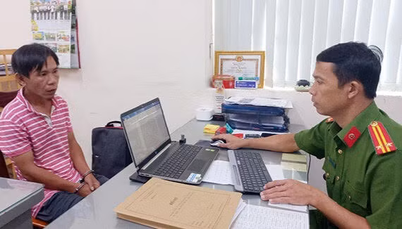 Lê Huy Dũng thời điểm bị bắt