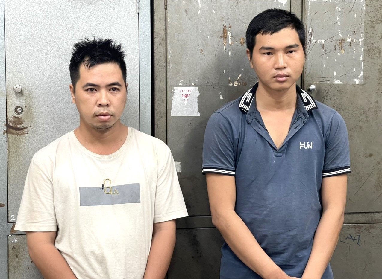 2 đối tượng Khoa và Quân 2 đối tượng Khoa và Quân