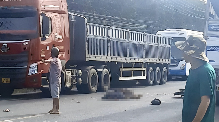 Hiện trường vụ tai nạn