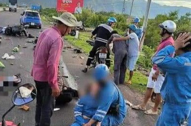 Hiện trường vụ tai nạn Hiện trường vụ tai nạn