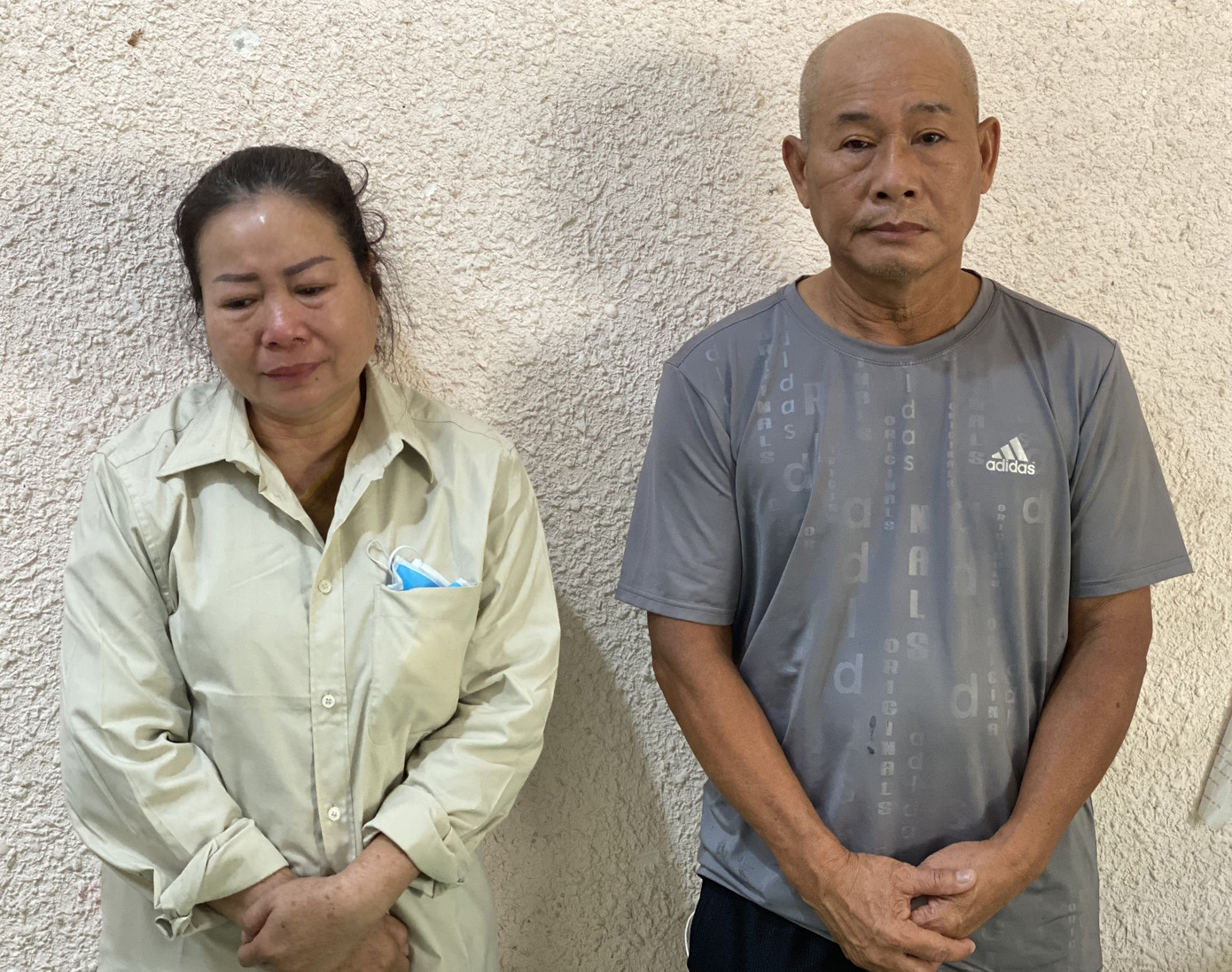 Vợ chồng Nguyễn Thị Lý bị bắt giữ
