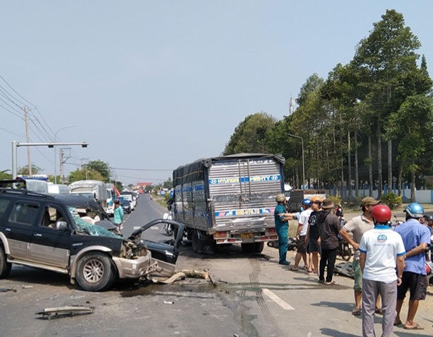 Hiện trường vụ tai nạn