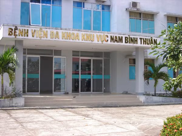 Bệnh viện Nam Bình Thuận nơi cấp cứu anh H.