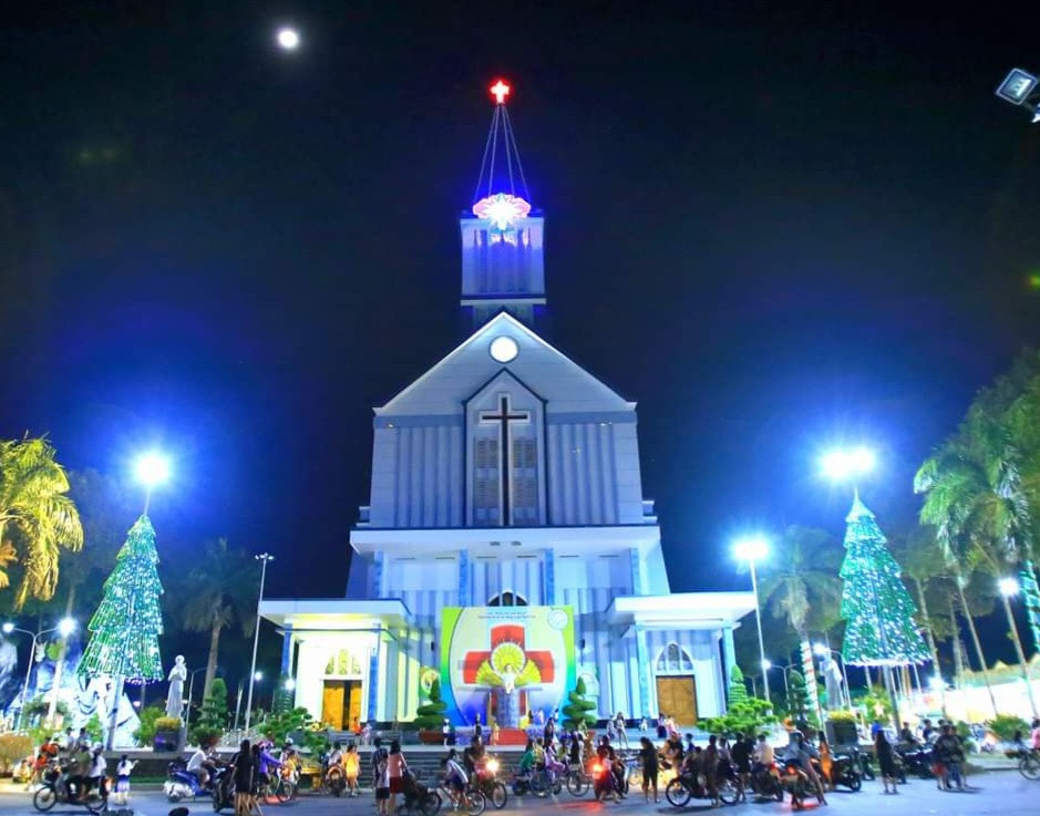 Nhà thờ giáo xứ Dốc Mơ (huyện Thống Nhất)