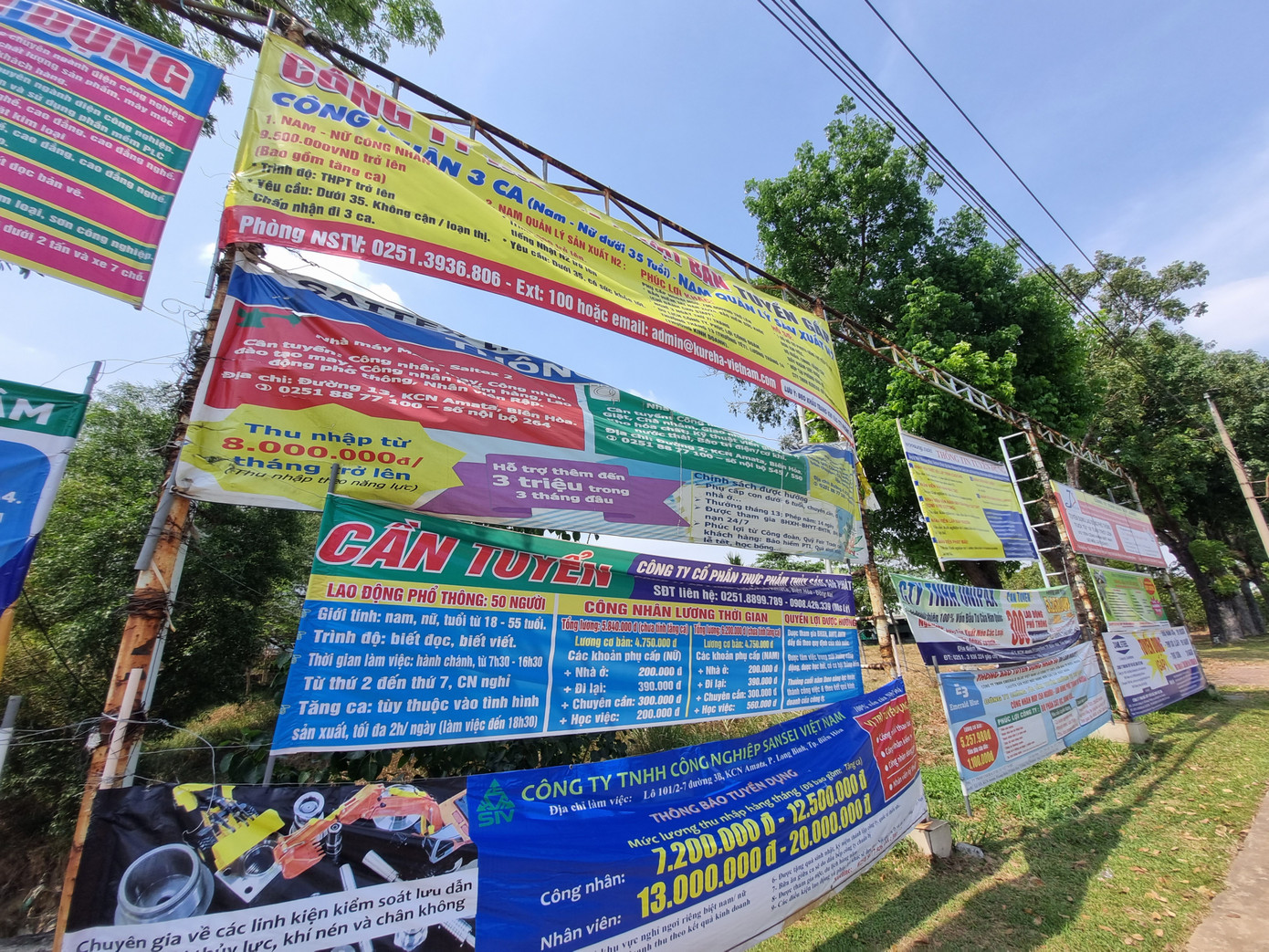 Dày đặc thông tin tuyển dụng tại KCN Amata.