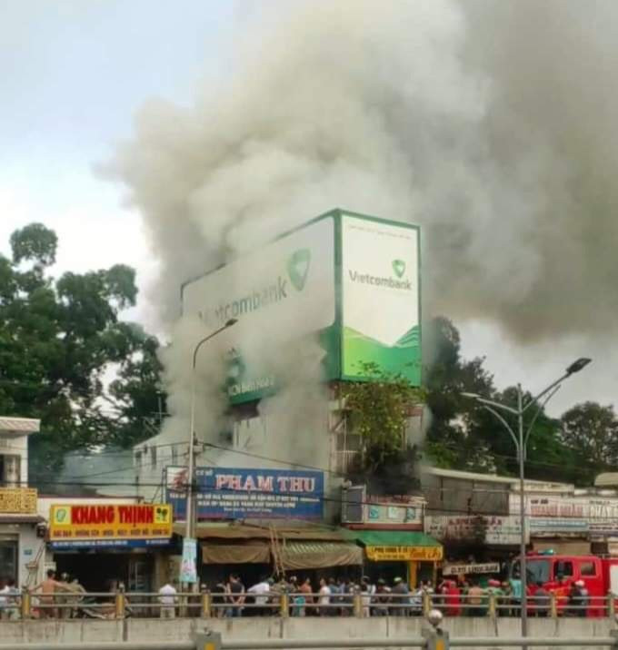 Vụ cháy xảy ra tại khu vực đông dân cư.