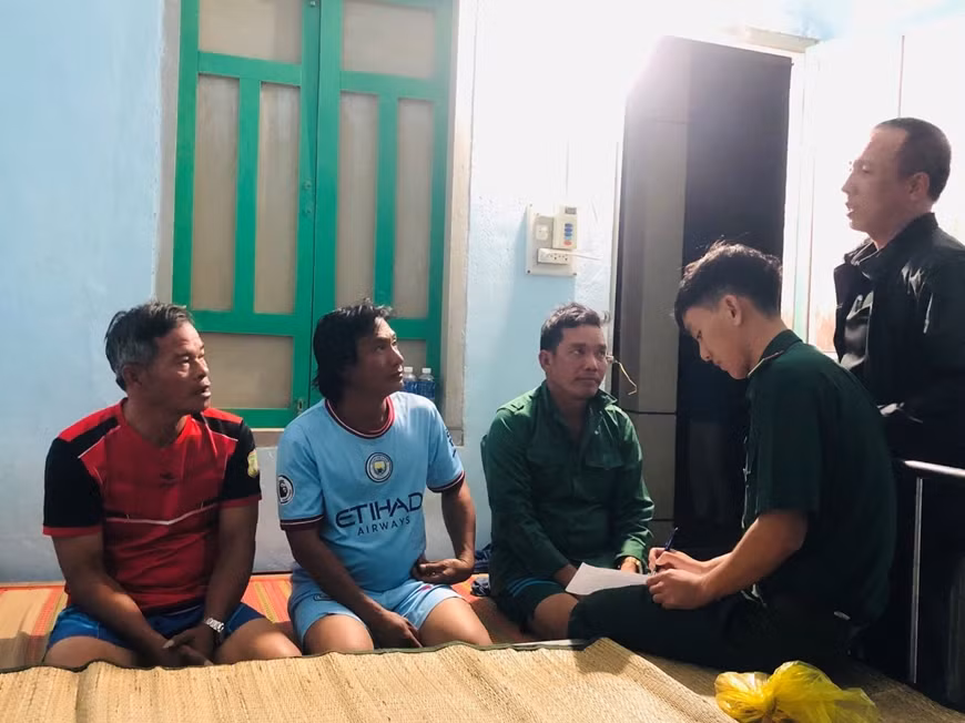 Các thuyền viên được cứu sống trong đêm 8/3 đã ổn định sức khỏe