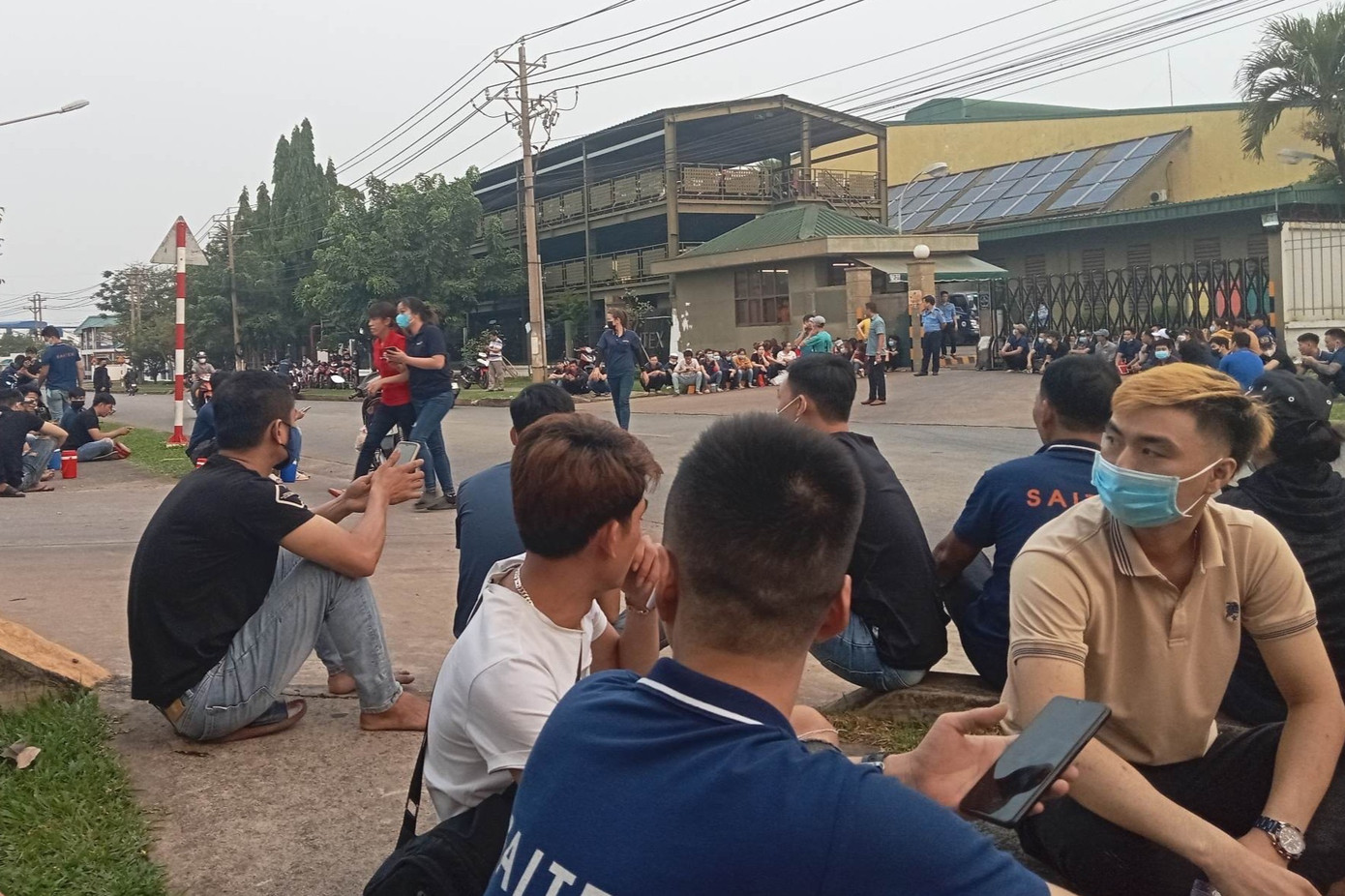 Công nhân Saitex International ngừng việc tập thể Công nhân Saitex International ngừng việc tập thể