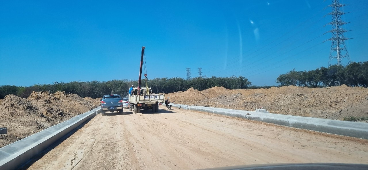 Khu tái định cư thứ nhất đang được xây dựng tại xã Long Đức (Long Thành)