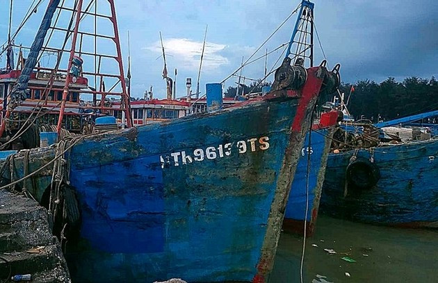 Tàu cá BTh 96139TS, nơi xảy ra vụ việc Tàu cá BTh 96139TS, nơi xảy ra vụ việc