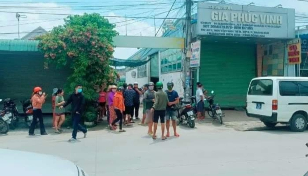 Khu vực xảy ra vụ án mạng