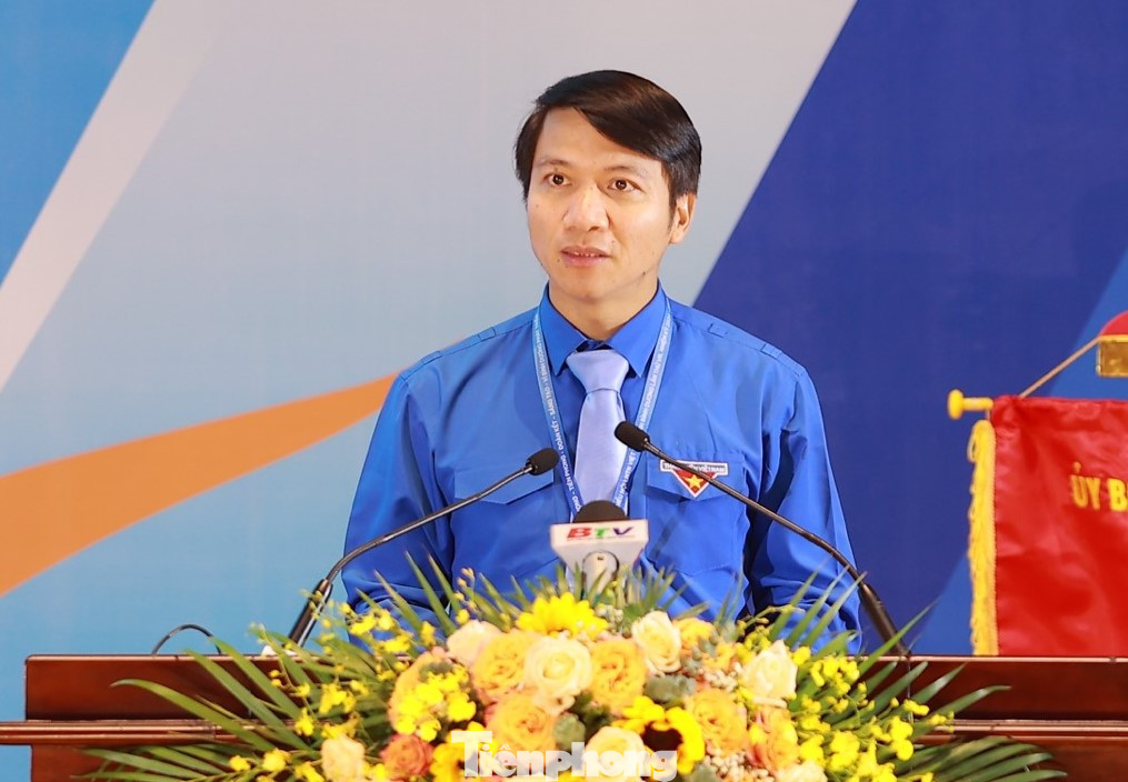 Bí thư thường trực T.Ư Đoàn, Chủ tịch Hội LHTN Việt Nam Nguyễn Ngọc Lương phát biểu tại Đại hội. Bí thư thường trực T.Ư Đoàn, Chủ tịch Hội LHTN Việt Nam Nguyễn Ngọc Lương phát biểu tại Đại hội.