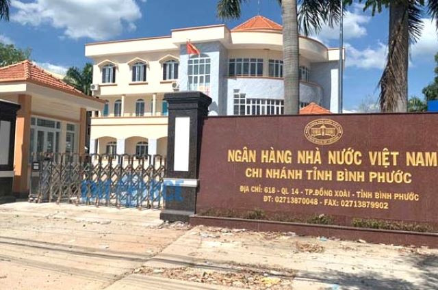Ngân hàng Nhà nước Việt Nam chi nhánh tỉnh Bình Phước là một trong ba đơn vị có hạn chế, khuyết điểm