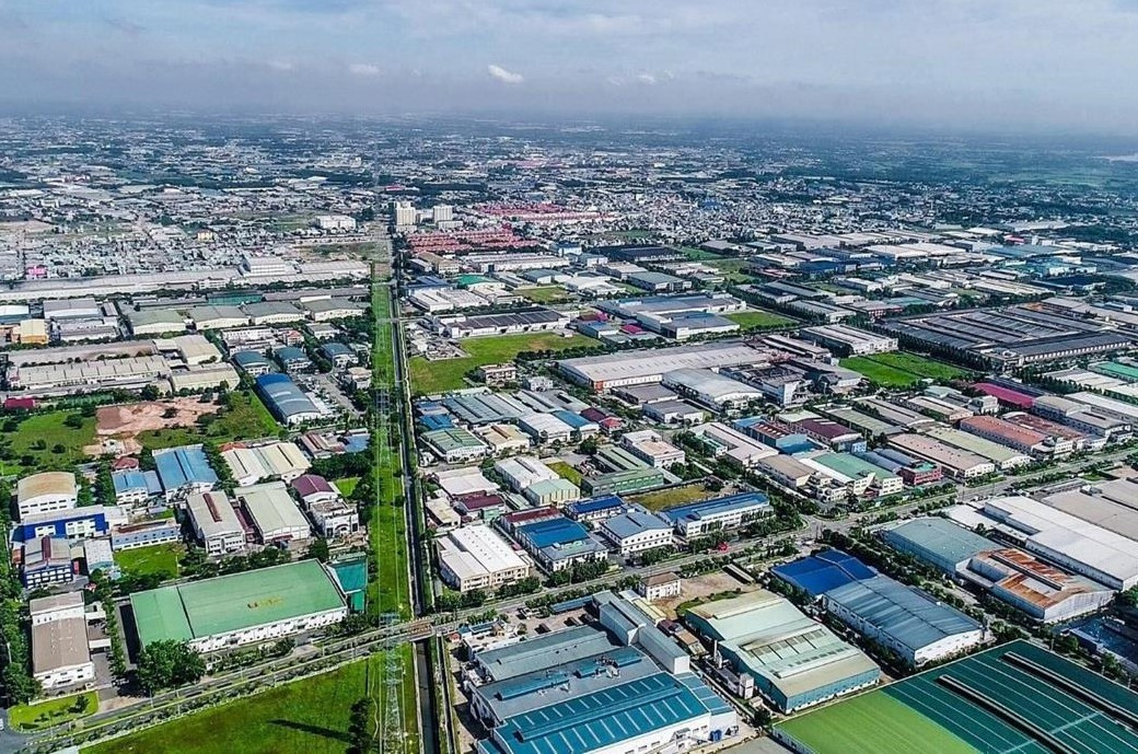 Một góc huyện Bàu Bàng Một góc huyện Bàu Bàng