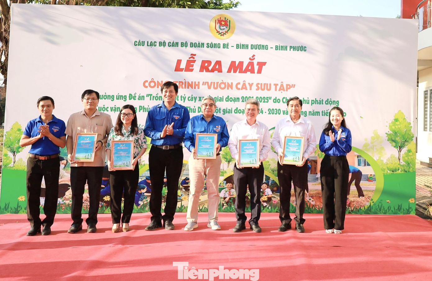 Ra mắt công trình "Vườn cây sưu tập" của CLB Cựu cán bộ Đoàn Sông Bé - Bình Dương - Bình Phước.