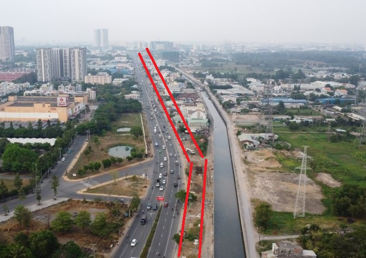 Quốc lộ 13 đoạn ngã tư cầu Ông Bố (phường Lái Thiêu, thành phố Thuận An) Quốc lộ 13 đoạn ngã tư cầu Ông Bố (phường Lái Thiêu, thành phố Thuận An)