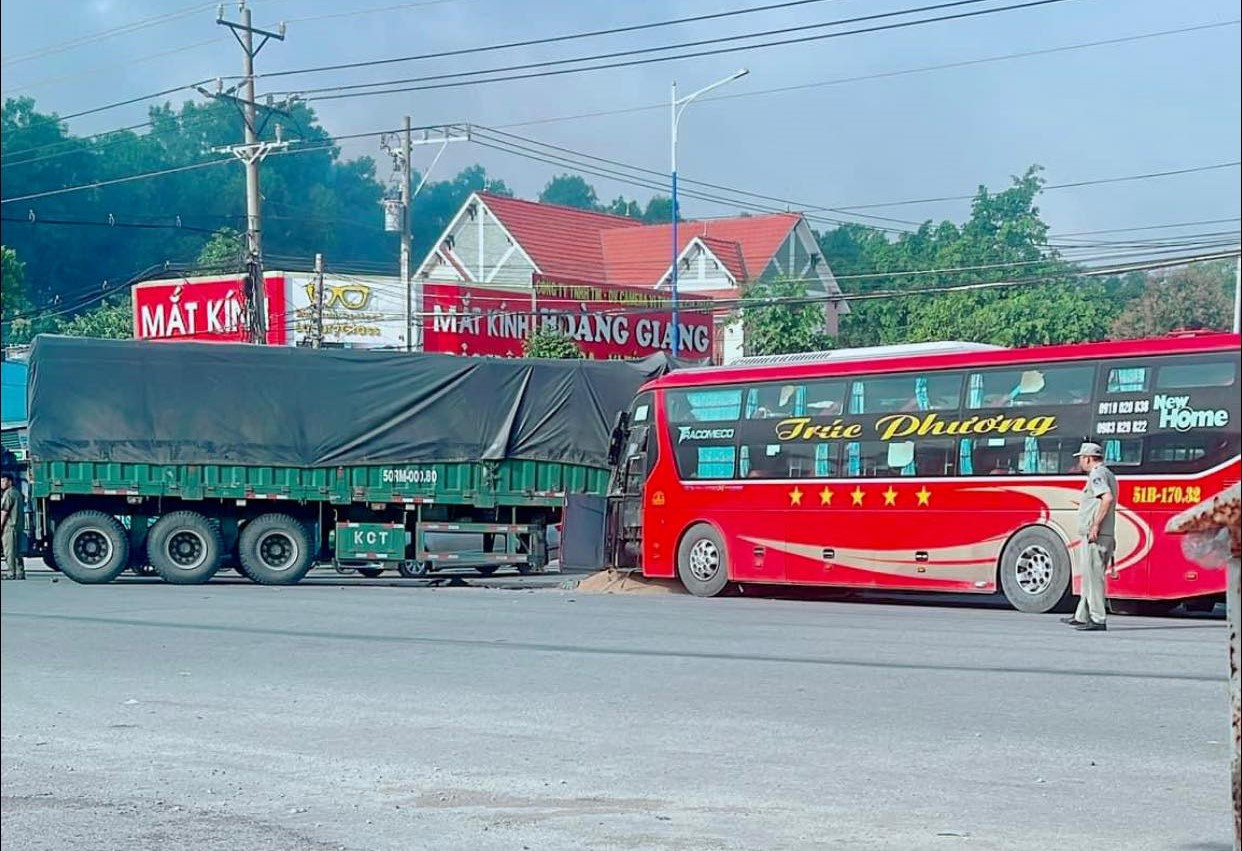 Hiện trường vụ tai nạn