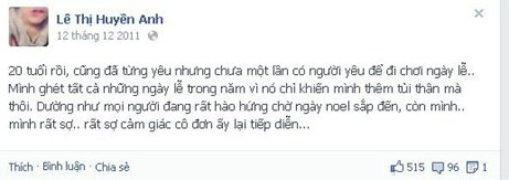 Những lời chia sẻ đời thường của Bà Tưng trên trang cá nhân