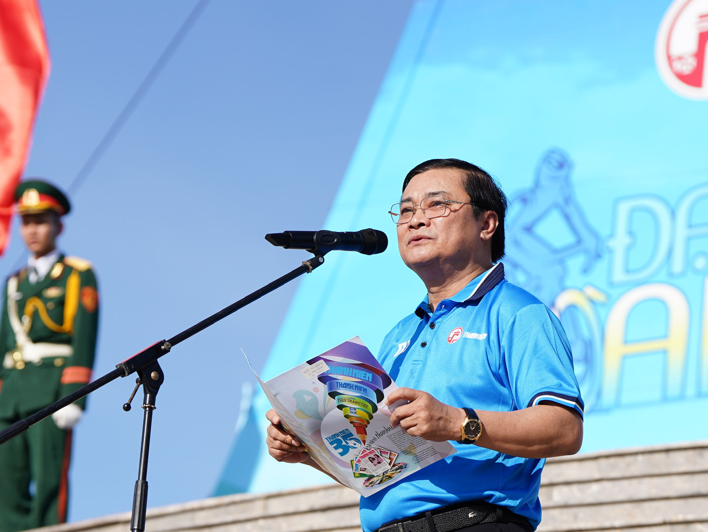 Tổng Biên tập báo Thanh Niên Nguyễn Ngọc Toàn.