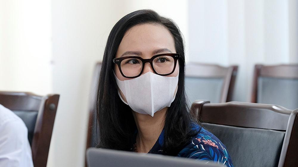 Bà Nguyễn Ngọc Anh, Phó hiệu trưởng phụ trách Trường tiểu học Thủ Lệ Bà Nguyễn Ngọc Anh, Phó hiệu trưởng phụ trách Trường tiểu học Thủ Lệ