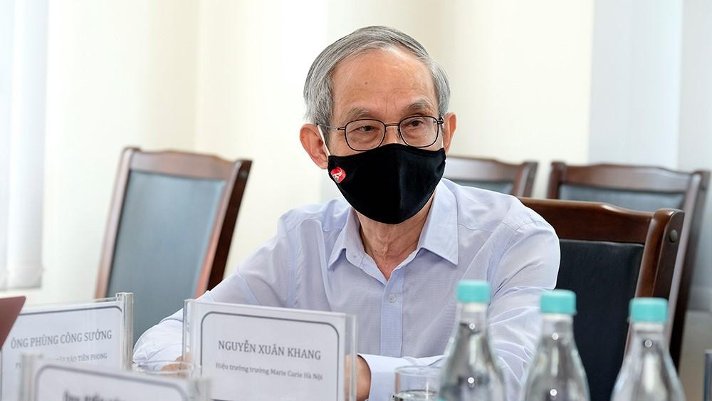 Ông Nguyễn Xuân Khang, Hiệu trưởng Trường Marie Curie Hà Nội Ông Nguyễn Xuân Khang, Hiệu trưởng Trường Marie Curie Hà Nội