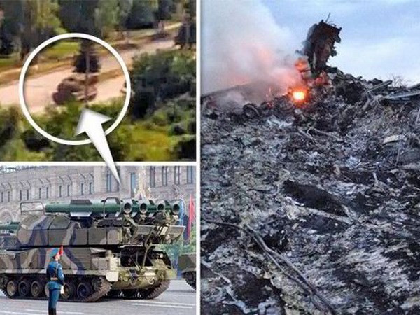 CLIP xe chở tên lửa được cho là đã bắn MH17 ảnh 1