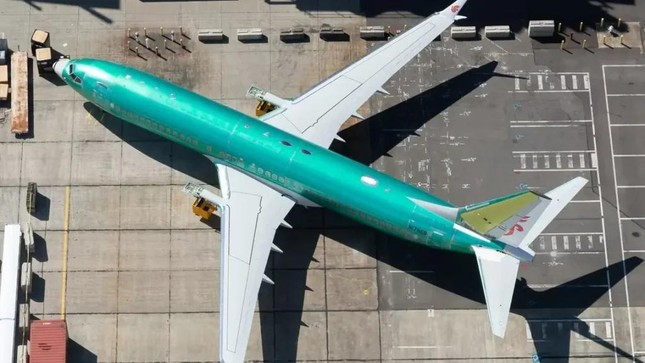 Hai chiếc Boeing 737 MAX đã di chuyển từ nhà máy của Boeing ở Châu Sơn (Trung Quốc) về Mỹ, sau khi bị các hãng hàng không Trung Quốc từ chối nhận. Ảnh: Aviation A2z. Hai chiếc Boeing 737 MAX đã di chuyển từ nhà máy của Boeing ở Châu Sơn (Trung Quốc) về Mỹ, sau khi bị các hãng hàng không Trung Quốc từ chối nhận. Ảnh: Aviation A2z.