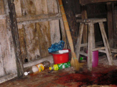 Nơi xảy ra án mạng. Nơi xảy ra án mạng