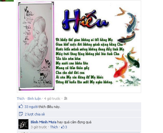 Nhắc nhở về đạo Hiếu. Nhắc nhở về đạo Hiếu