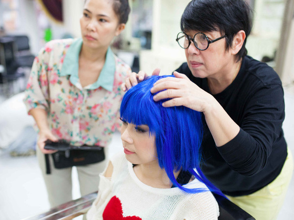 Thanh Thảo có người bạn thân là nghệ nhân ngành tóc Khánh Vĩnh Hoàng. Nhờ có chị nên Thanh Thảo luôn được chăm sóc mái tóc cẩn thận suốt gần 20 năm qua