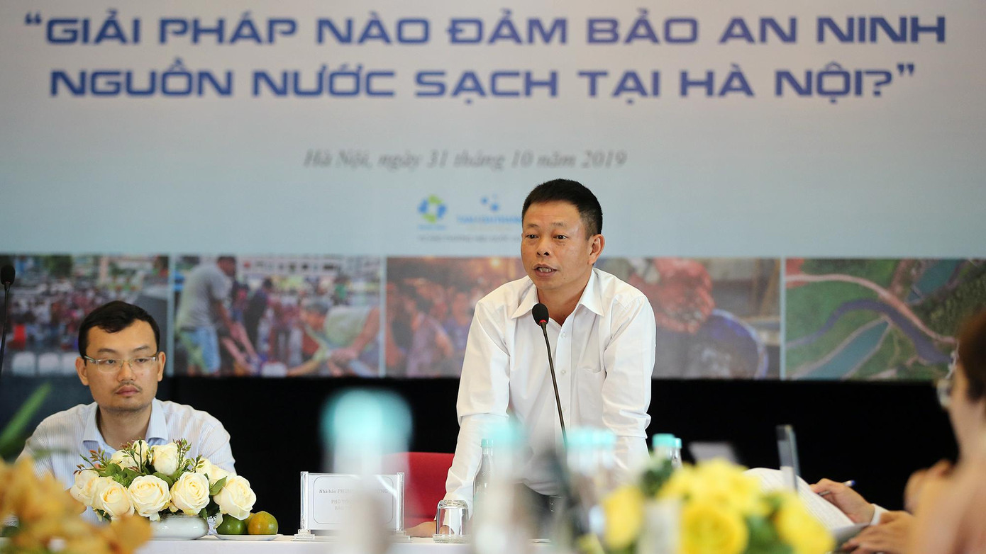 Tọa đàm: 'Giải pháp nào đảm bảo an ninh nguồn nước sạch tại Hà Nội?' ảnh 7