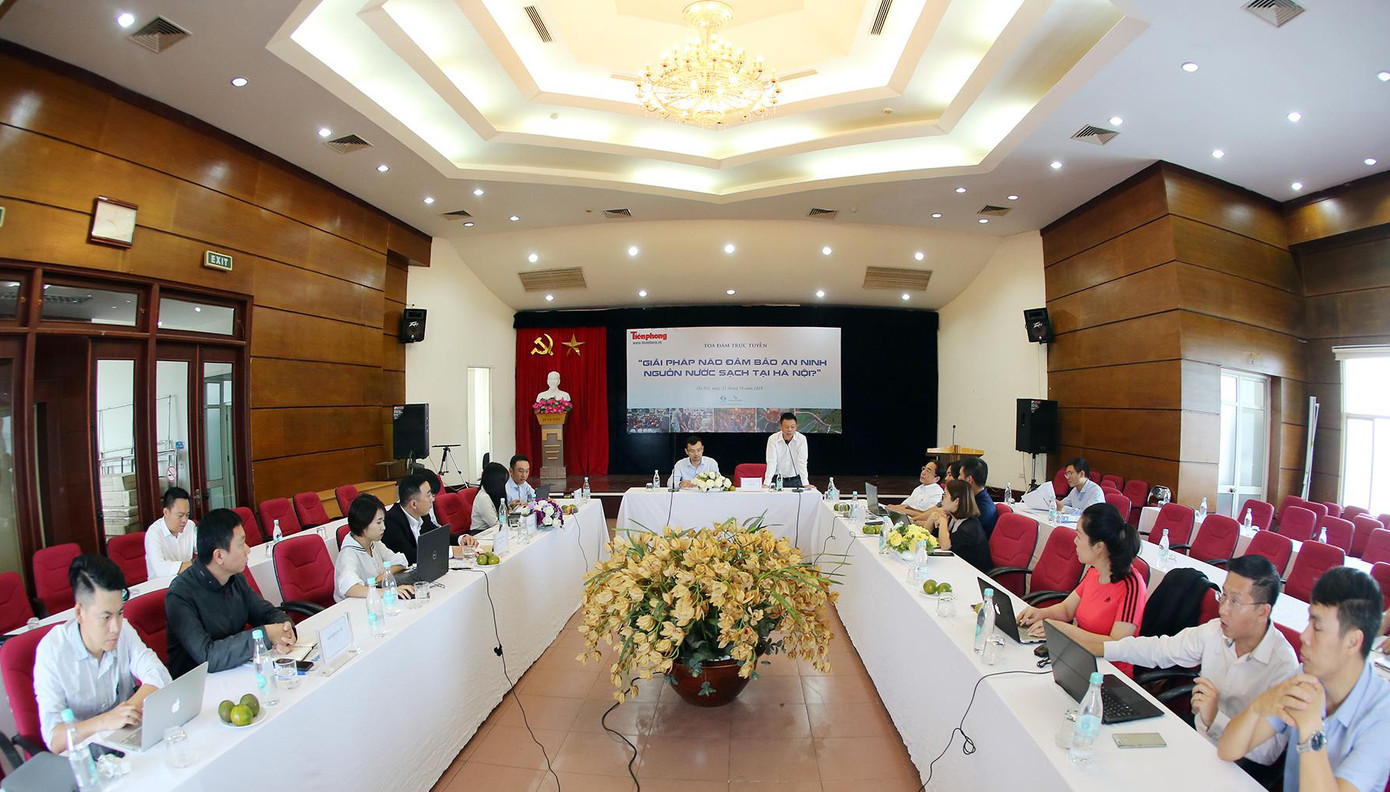 Tọa đàm: 'Giải pháp nào đảm bảo an ninh nguồn nước sạch tại Hà Nội?' ảnh 3