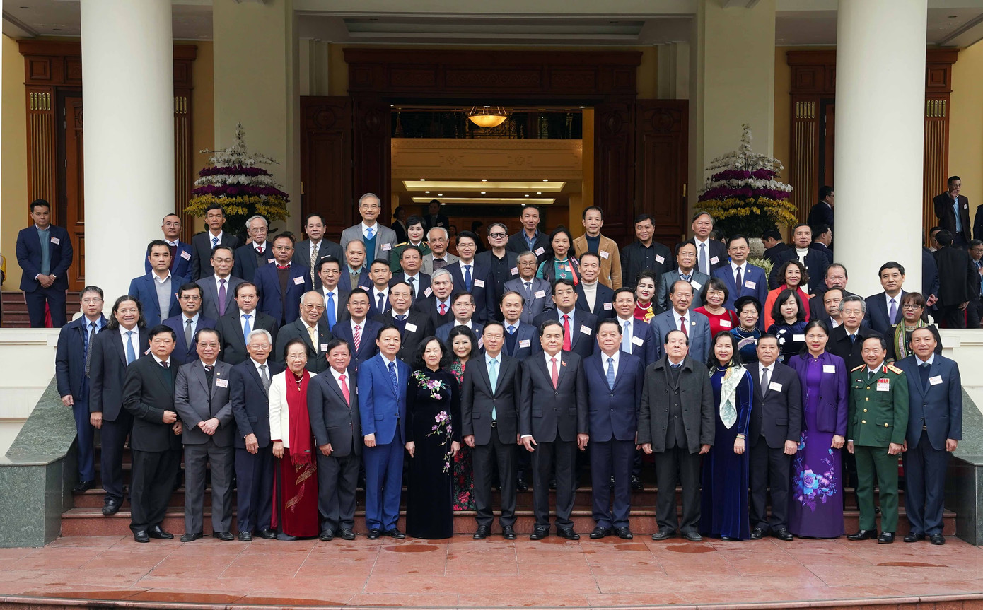 Lãnh đạo Đảng, Nhà nước cùng các đại biểu tham dự. Ảnh: Ngọc Thắng Lãnh đạo Đảng, Nhà nước cùng các đại biểu tham dự. Ảnh: Ngọc Thắng