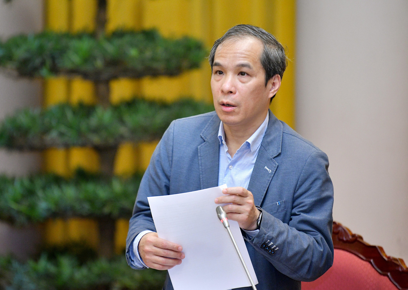 Phó Thống đốc Ngân hàng Nhà nước Việt Nam Đoàn Thái Sơn.