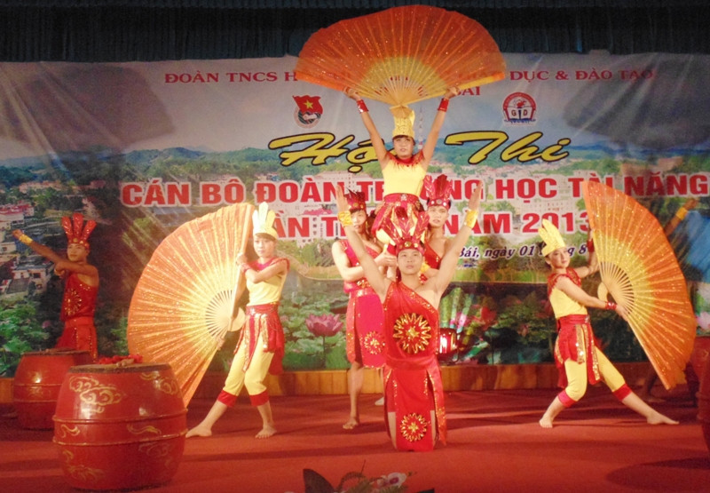 Tiết mục tài năng của thí sinh dự thi