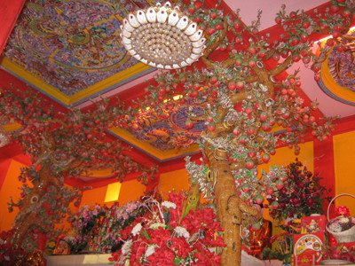 Sự xa hoa của đền 