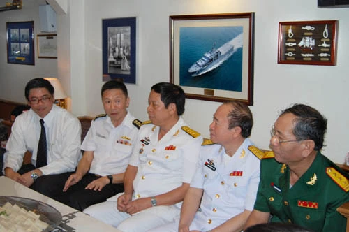 Chuyến thăm góp phần tăng cường quan hệ giữa lực lượng Hải quân hai nước