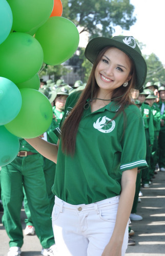 Hoa hậu Diễm Hương là đại sứ của chương trình