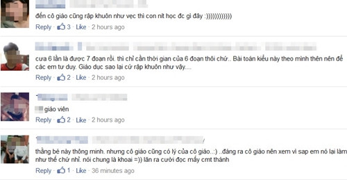 Tranh cãi từ cộng đồng mạng. Ảnh: Chụp từ màn hình