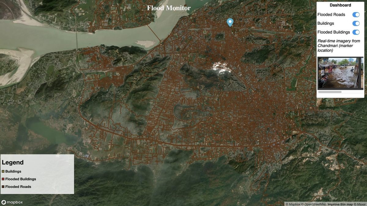 NatCat đặt mục tiêu sử dụng hình ảnh vệ tinh, viễn thám và học máy để đánh giá rủi ro thiên tai.(Ảnh: Najah Pokkiri/NatCat) NatCat đặt mục tiêu sử dụng hình ảnh vệ tinh, viễn thám và học máy để đánh giá rủi ro thiên tai.(Ảnh: Najah Pokkiri/NatCat)